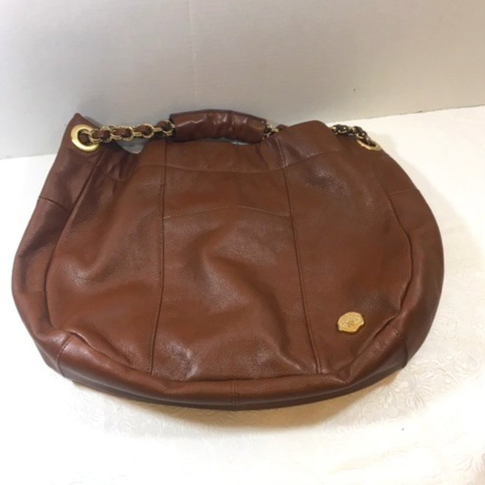 Vince Camuto Soft Brown Leather HOBO Handbag - Picture 2 of 15